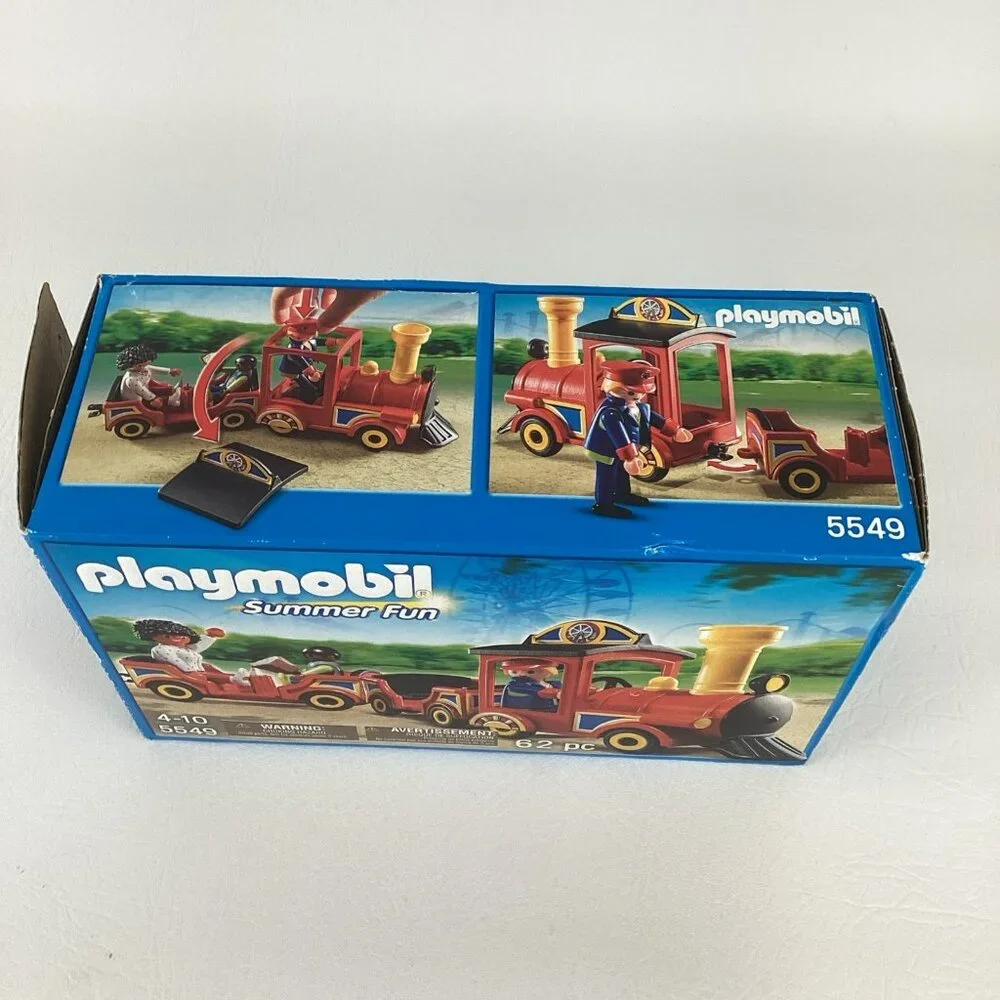 Playmobil Summer Fun Children's Train Building Set 5549 Figures Geobra 2013 Toy